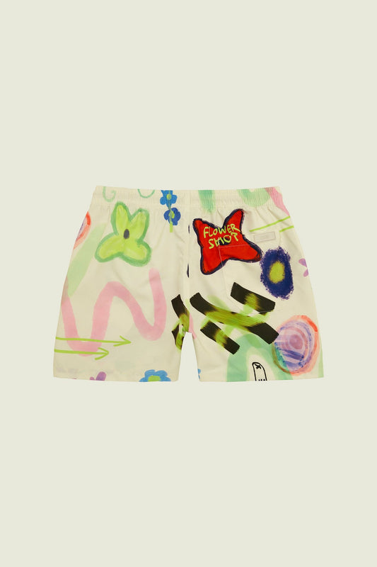OAS Flower Shop Swim Shorts