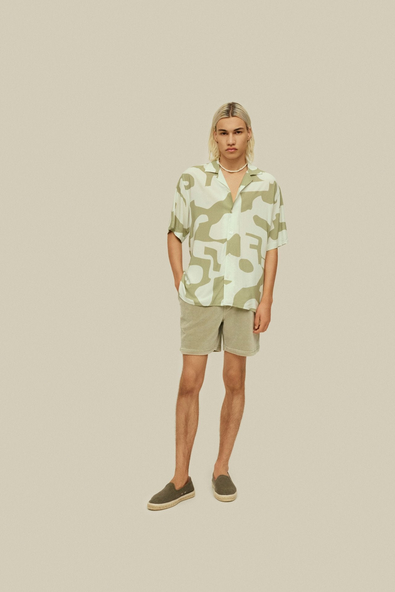 OAS Sage Puzzlotec Viscose Shirt