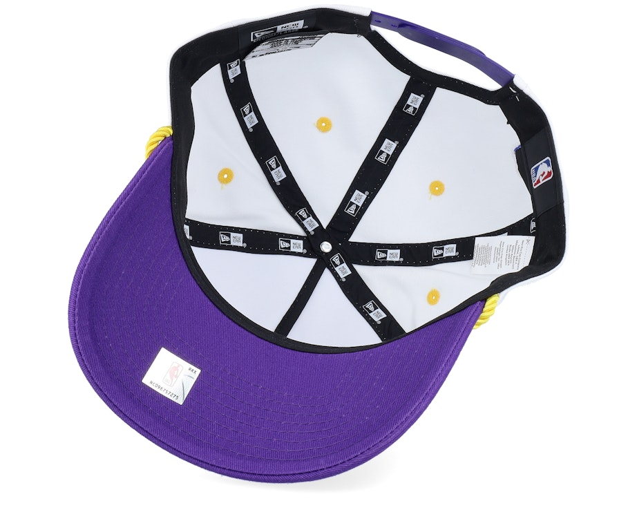 NEW ERA Los Angeles Lakers Washed NBA Golfer White/Purple Adjustable