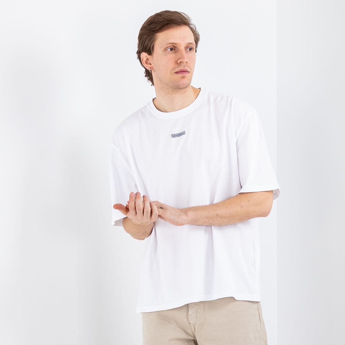 GABBA Spirit Boxy Tee- White