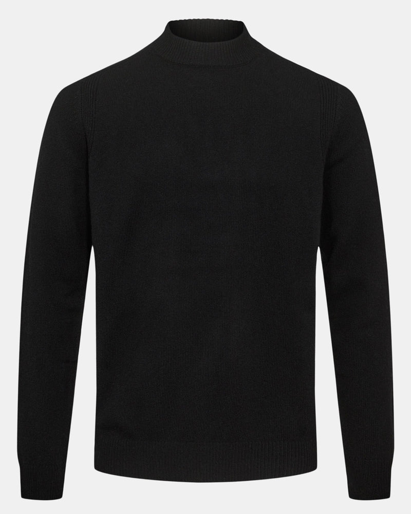 Anerkjendt Rico Lambwool Knit - Caviar