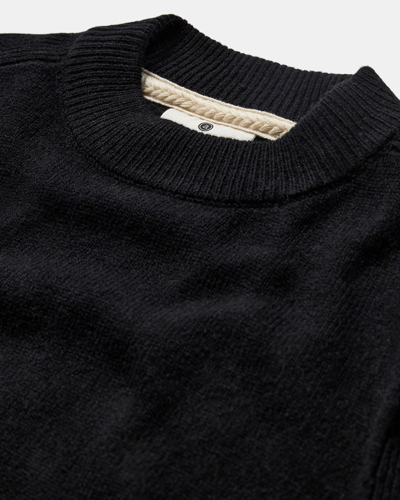 Anerkjendt Rico Lambwool Knit - Caviar