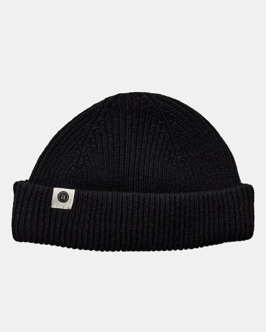 Anerkjendt Silvolo Hood Beanie - Caviar