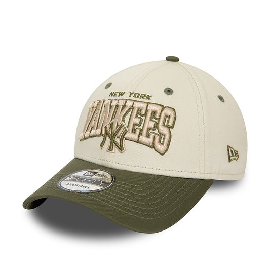 New Era New York Yankees White Crown Ivory 9FORTY Adjustable Cap