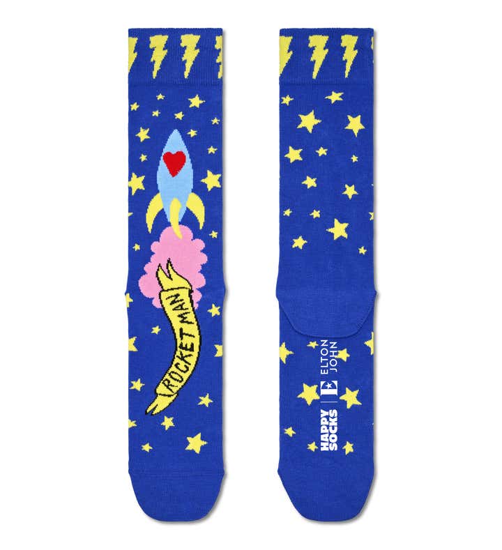 Happy Socks Elton John Rocket Man Sock
