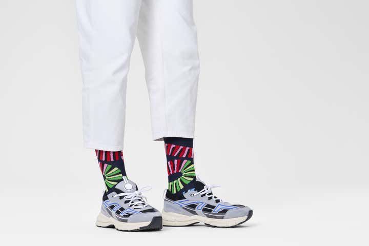 Happy Socks Elton John Piano Notes Sock