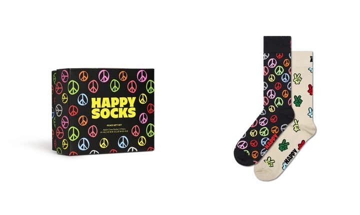 Happy Socks Peace Gift Set 2-pack