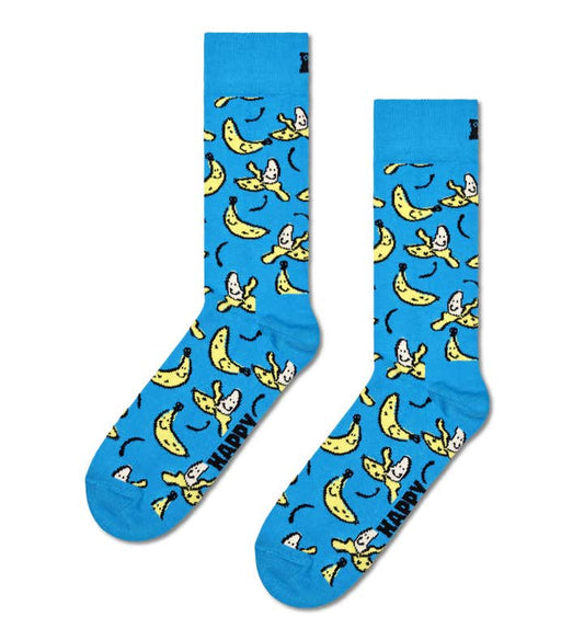 Happy Socks Turquoise Banana Sock