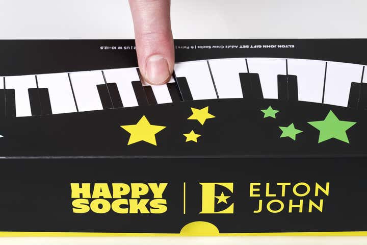 Happy Socks Elton John 6-Pack Gift Set