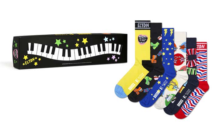 Happy Socks Elton John 6-Pack Gift Set