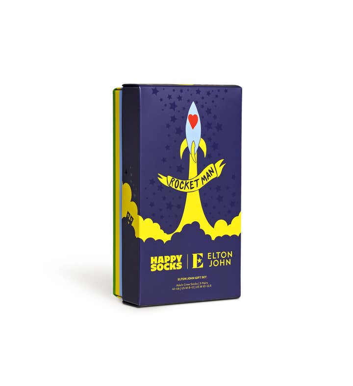 Happy Socks Elton John 3-Pack Gift Set