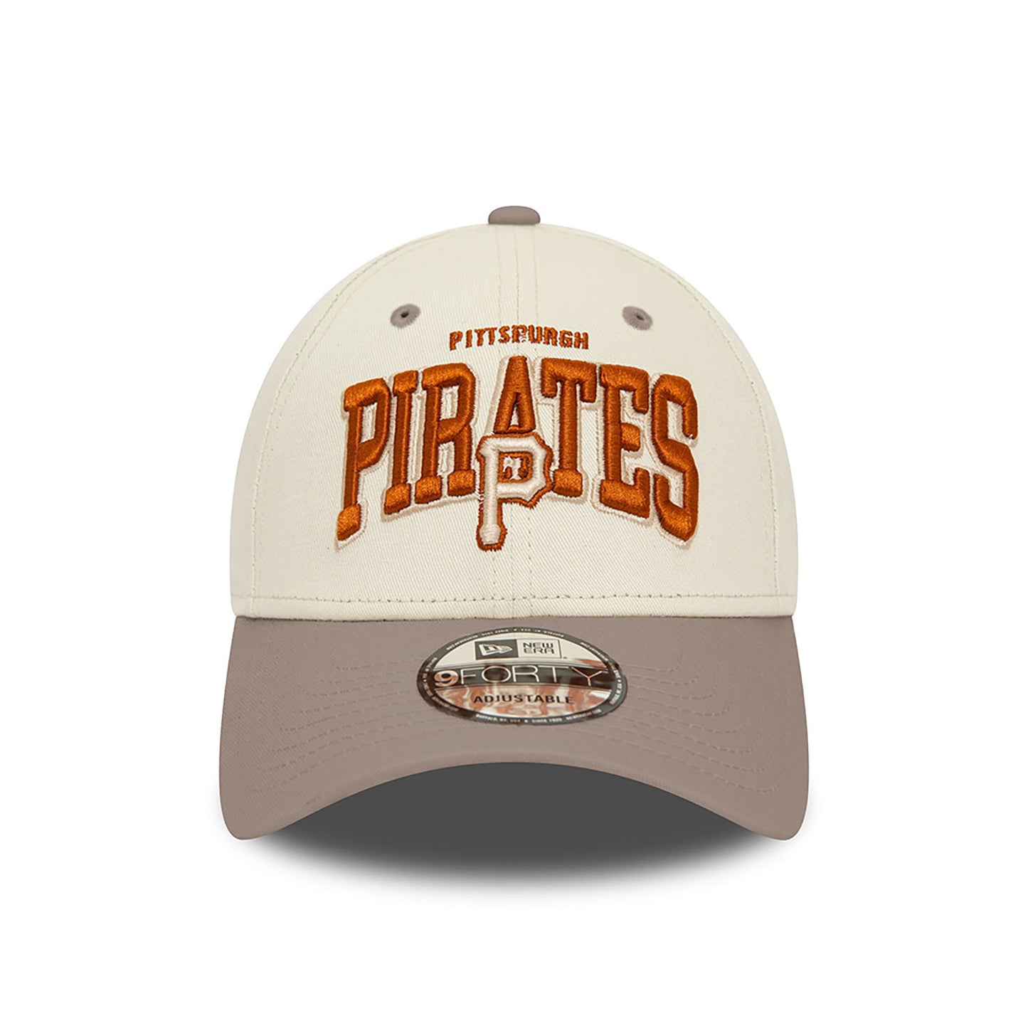 New Era Pittsburgh Pirates White Crown Ivory 9FORTY Adjustable Cap