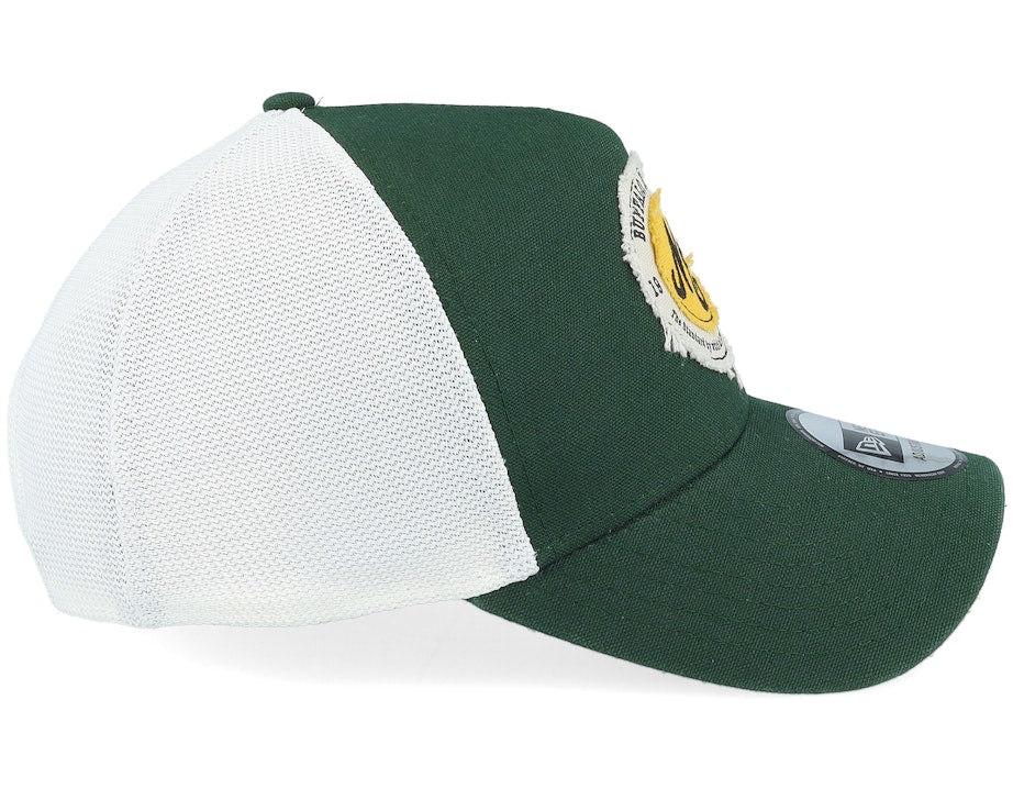 New Era - Ne Washed Dark Green/White Trucker