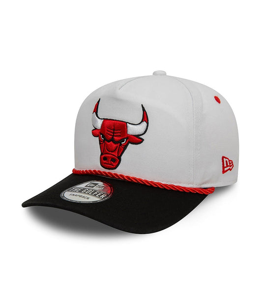Chicago Bulls Washed NBA Golfer White/Black/red Adjustable - New Era