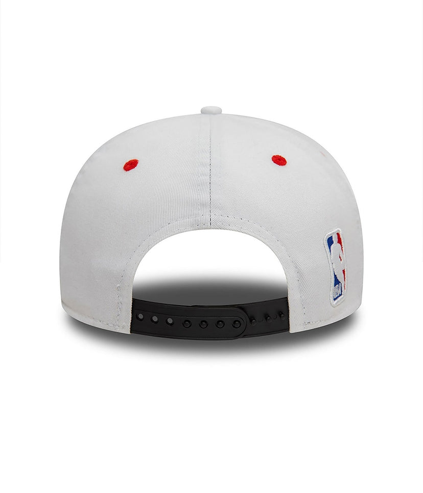 Chicago Bulls Washed NBA Golfer White/Black/red Adjustable - New Era