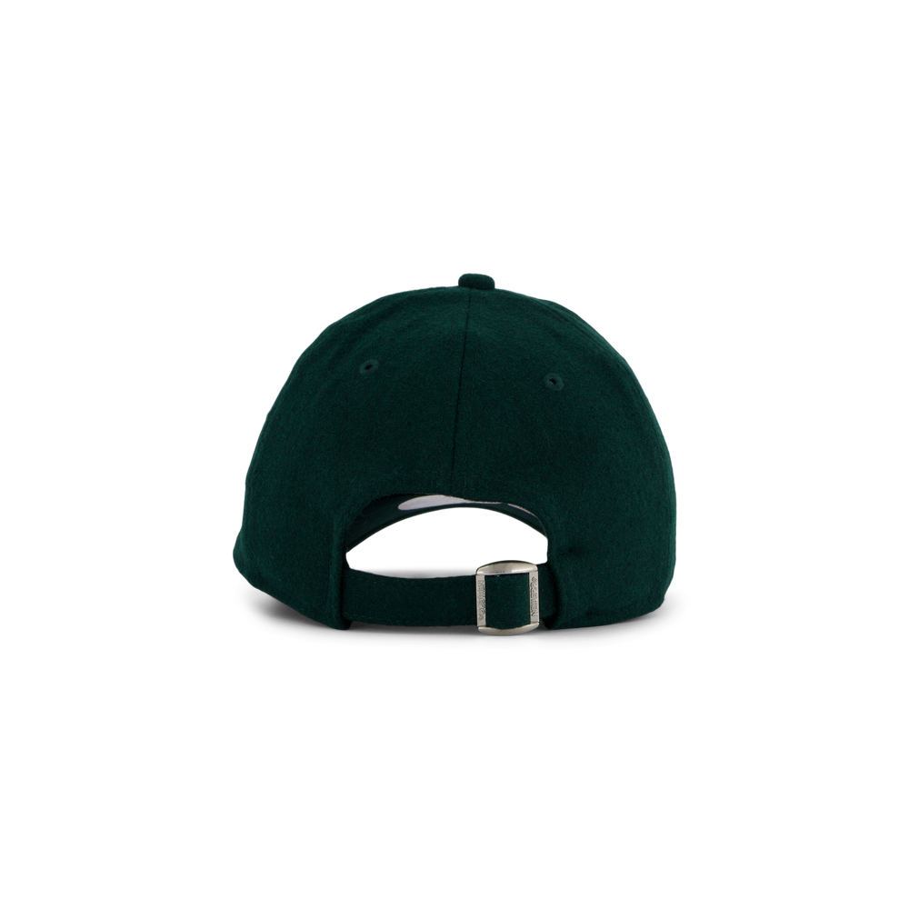 New Era - Melton 9TWENTY Dark Green/White Dad Cap