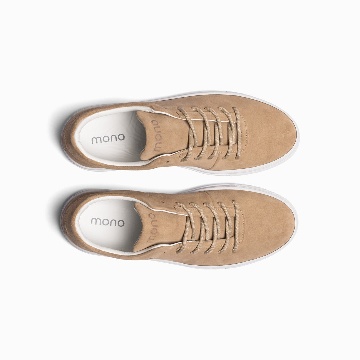 Mono Flex Seude Sneaker Dark Beige