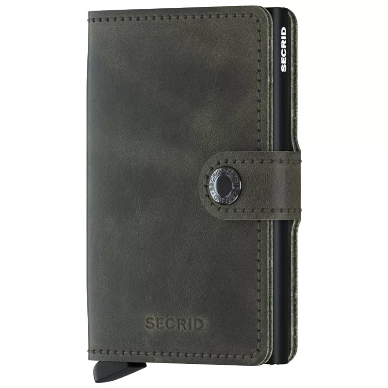 SECRID MV Miniwallet Vintage - Olive Black