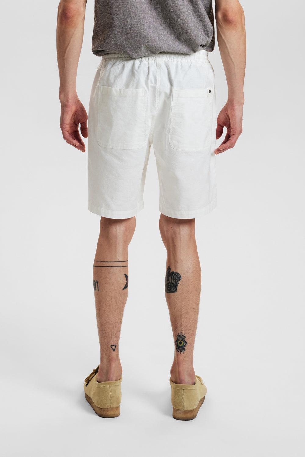 Anerkjendt James Linen Elast Shorts - Tofu No Generation