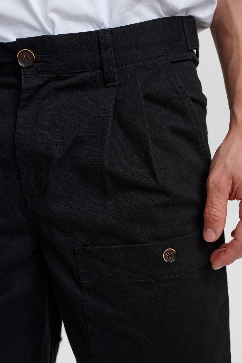 Anerkjendt Jan Cargo Shorts - Caviar No Generation