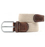 Billybelt Elastiskt Flätat Bälte - Beige