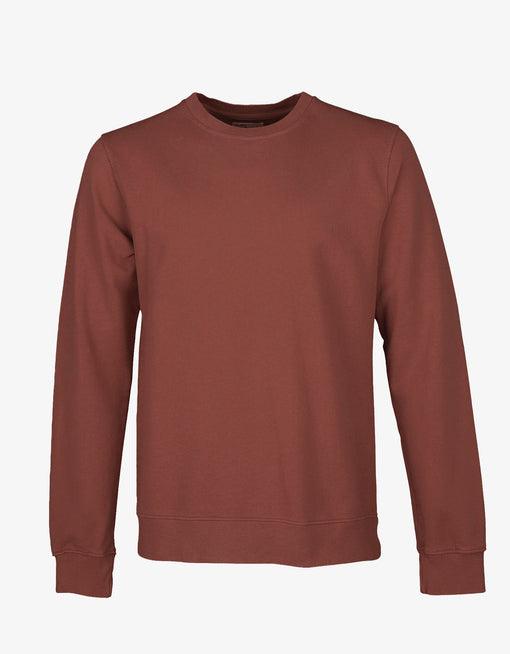 Colorful Standard Classic Organic Crew Neck - Cinnamon Brown - No Generation