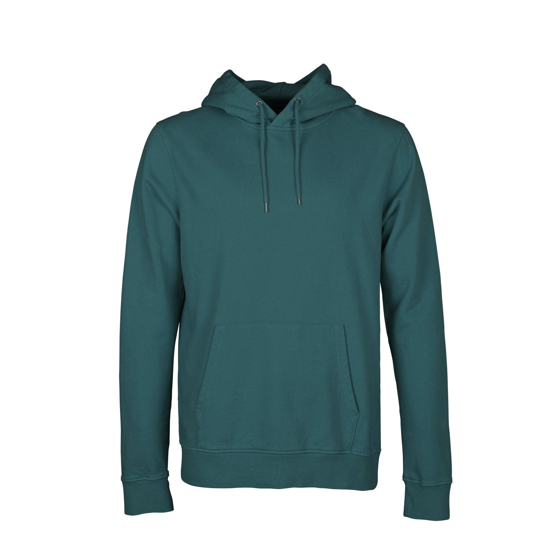 Colorful Standard Classic Organic Hood - Ocean Green - No Generation
