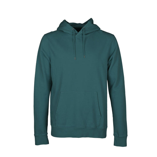 Colorful Standard Classic Organic Hood - Ocean Green - No Generation