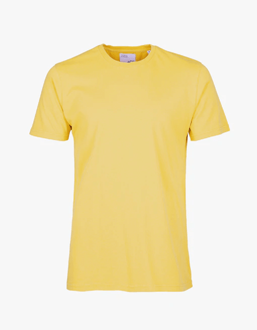 Colorful Standard Classic Organic Tee - Lemon Yellow - No Generation