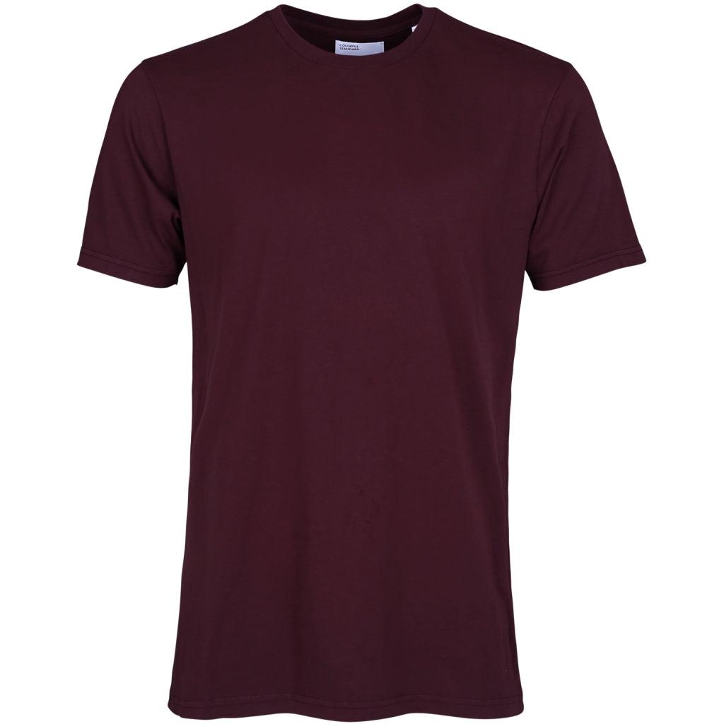 Colorful Standard Classic Organic Tee - Oxblood Red - No Generation