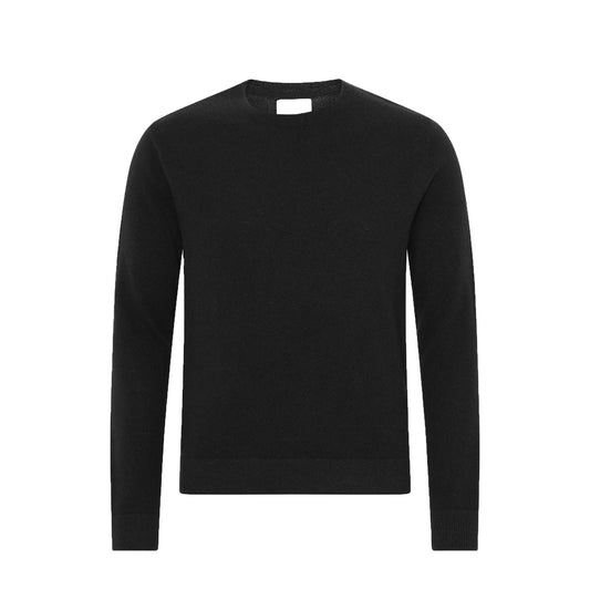 Colorful Standard Light Merino Wool Crew - Deep Black - No Generation