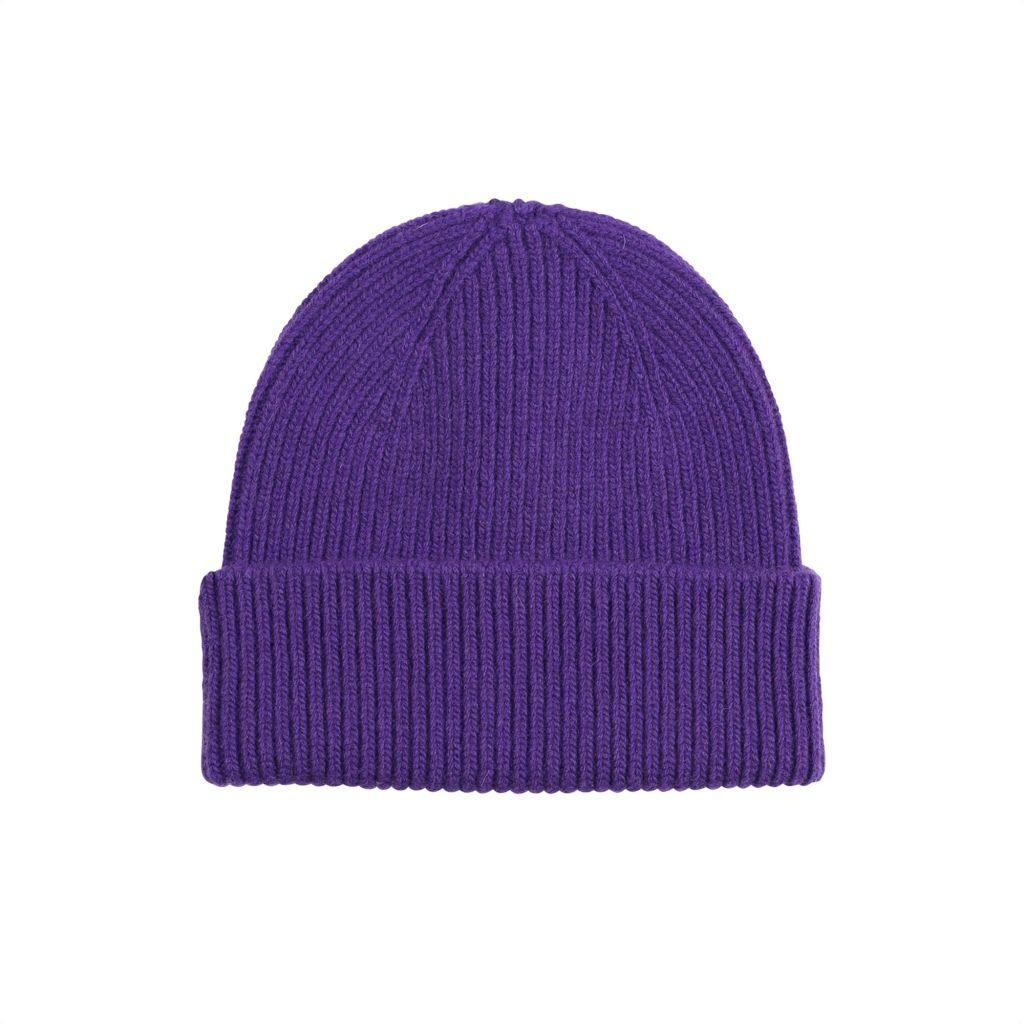 Colorful Standard Merino Wool Beanie - Ultra Violet - No Generation
