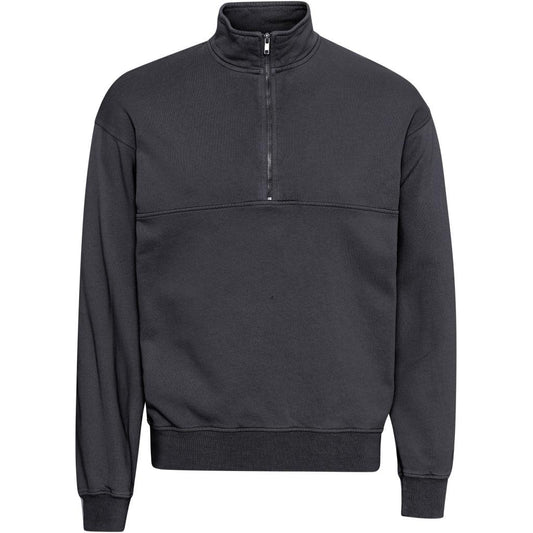 Colorful Standard Organic Quarter Zip - Lava Grey - No Generation