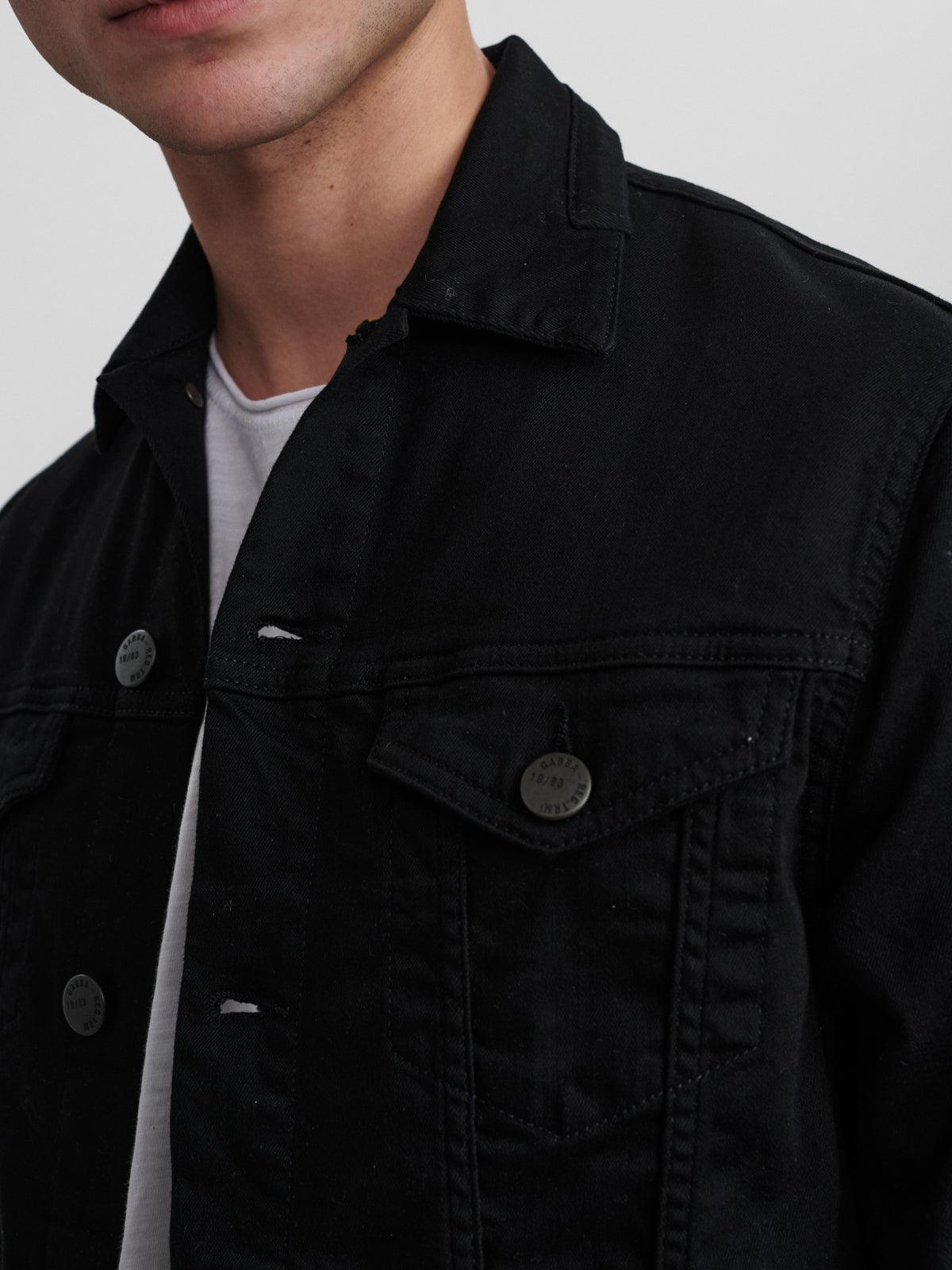GABBA Dave Black Night Denim Jacket - No Generation