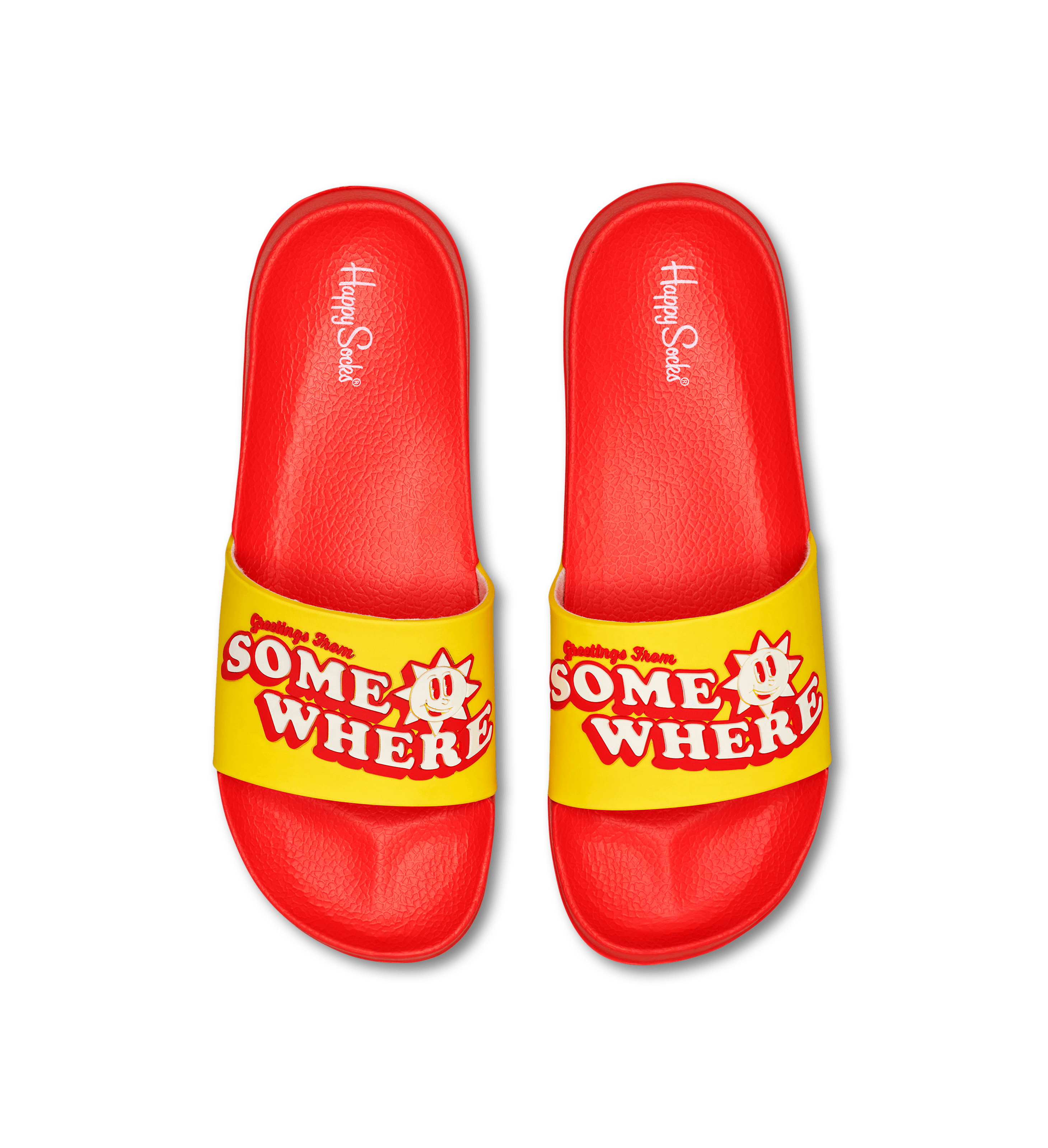 Pool slides 2025 happy socks