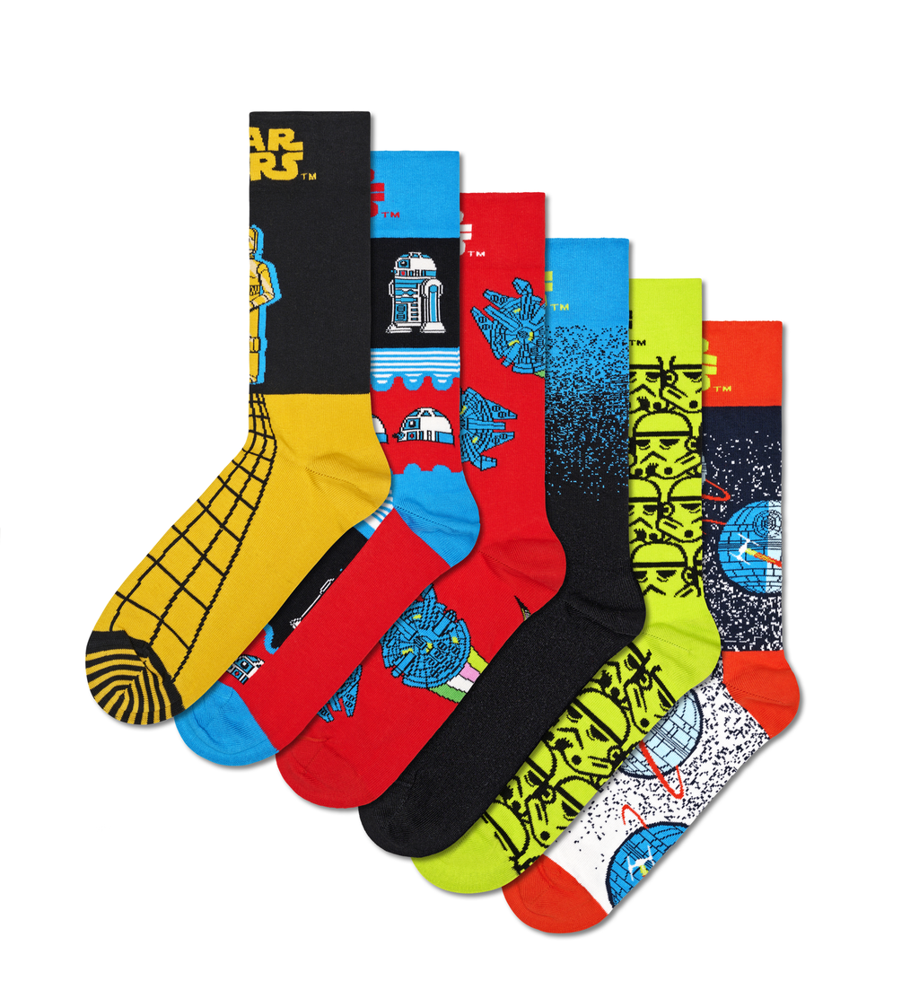 Happy Socks Star Wars 6-Pack Gift Set - No Generation