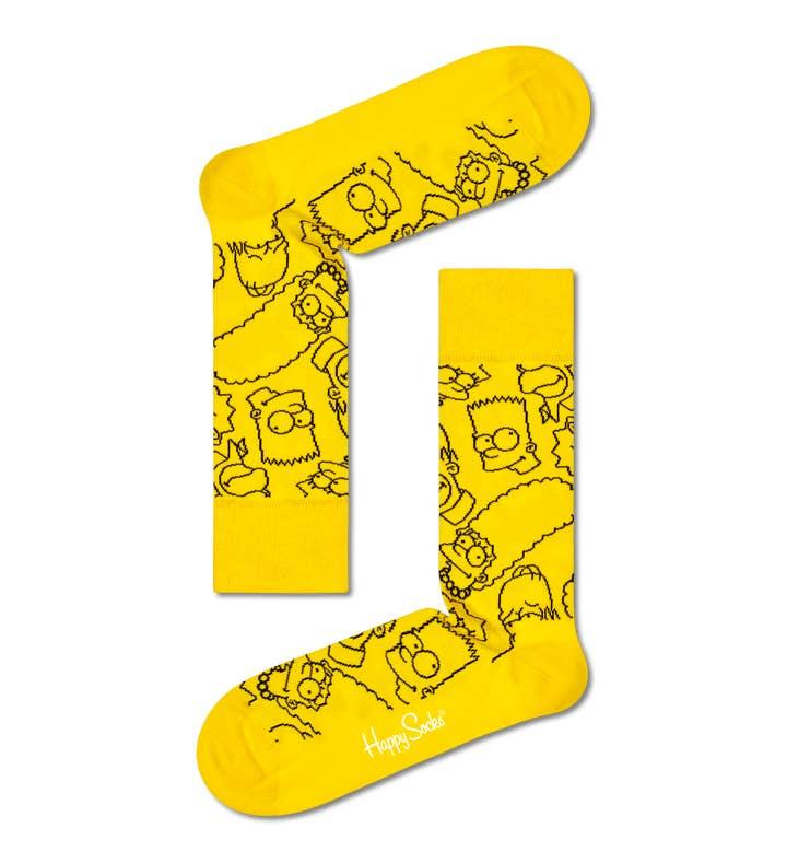 Happy Socks The Simpsons Family Sock - No Generation