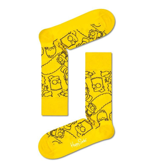 Happy Socks The Simpsons Family Sock - No Generation