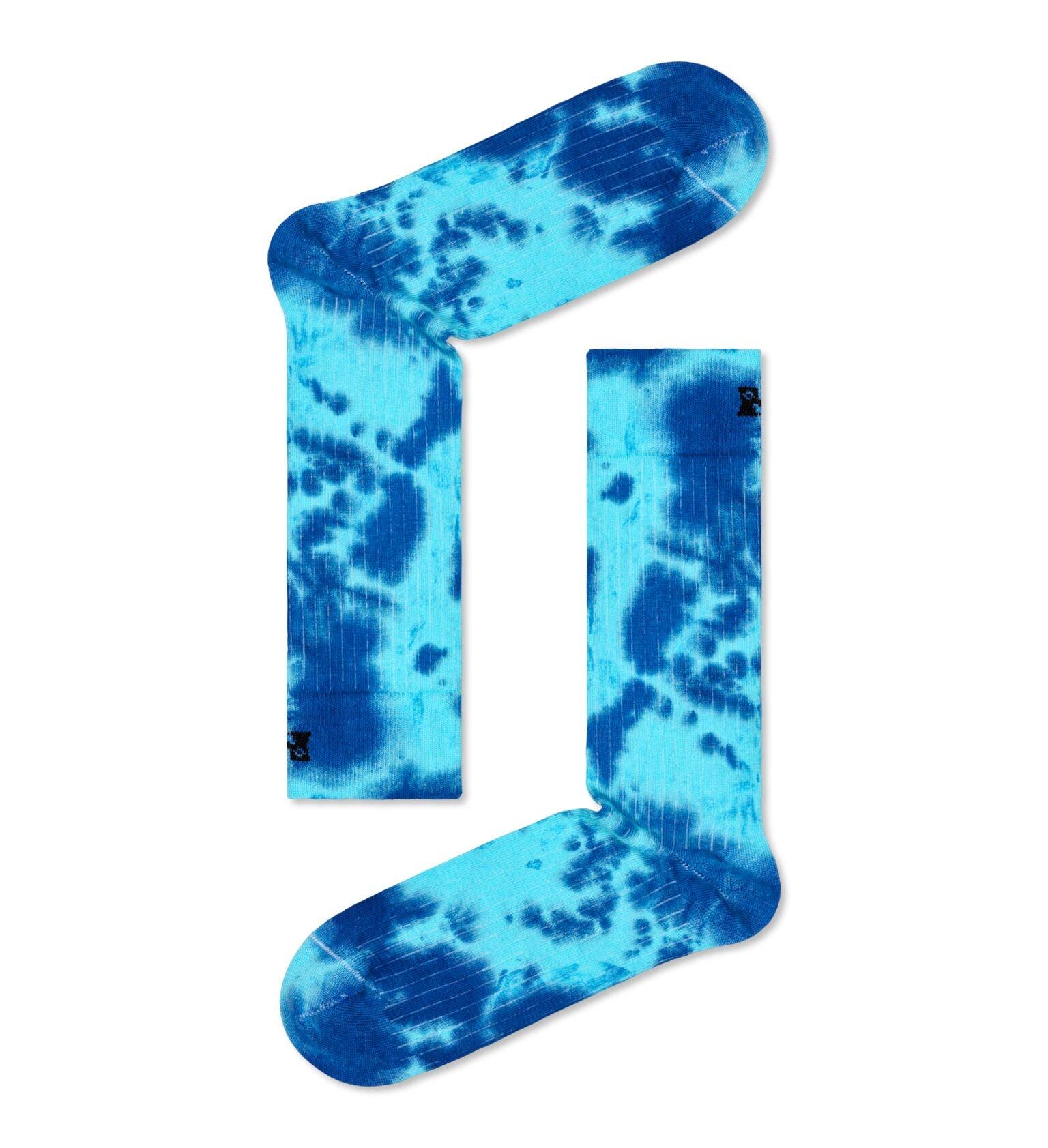 Happy Socks Tie Dye Sock Blue - No Generation