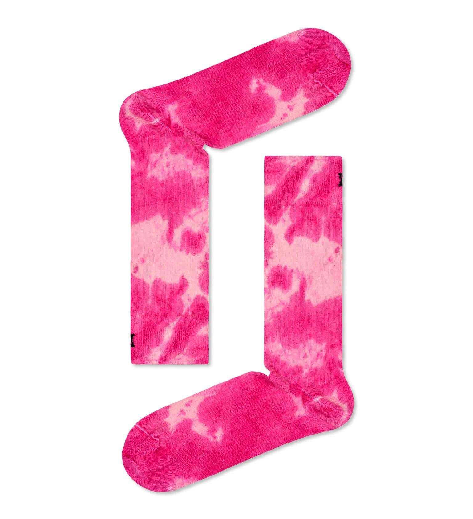 Happy Socks Tie Dye Sock Pink - No Generation