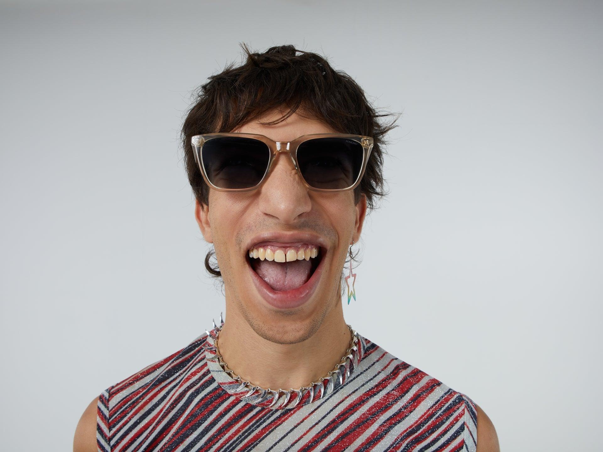 KOMONO Jay Blue Sands Solglasögon - No Generation