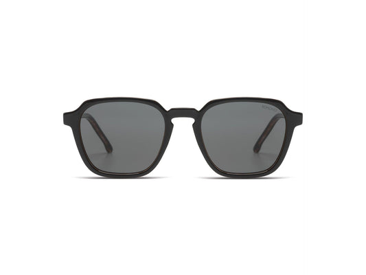 KOMONO Matty Black Tortoise Solglasögon - No Generation