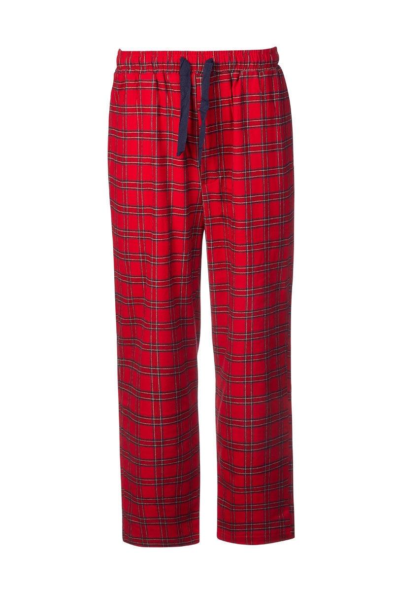Lee Valley Flannel Lounge Pants - Red - No Generation
