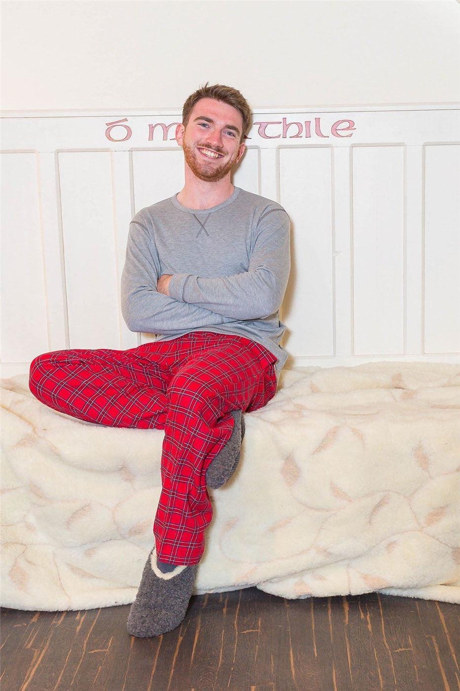 Lee Valley Flannel Lounge Pants - Red - No Generation