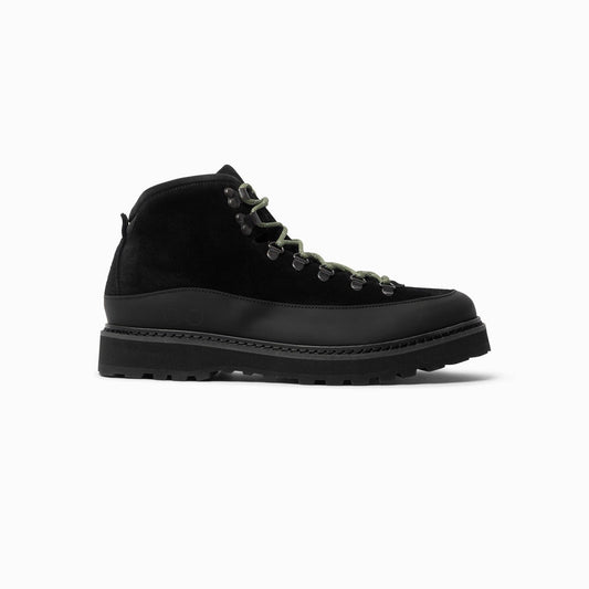 MONO Hiking Core Cap Boots - Black Suede - No Generation