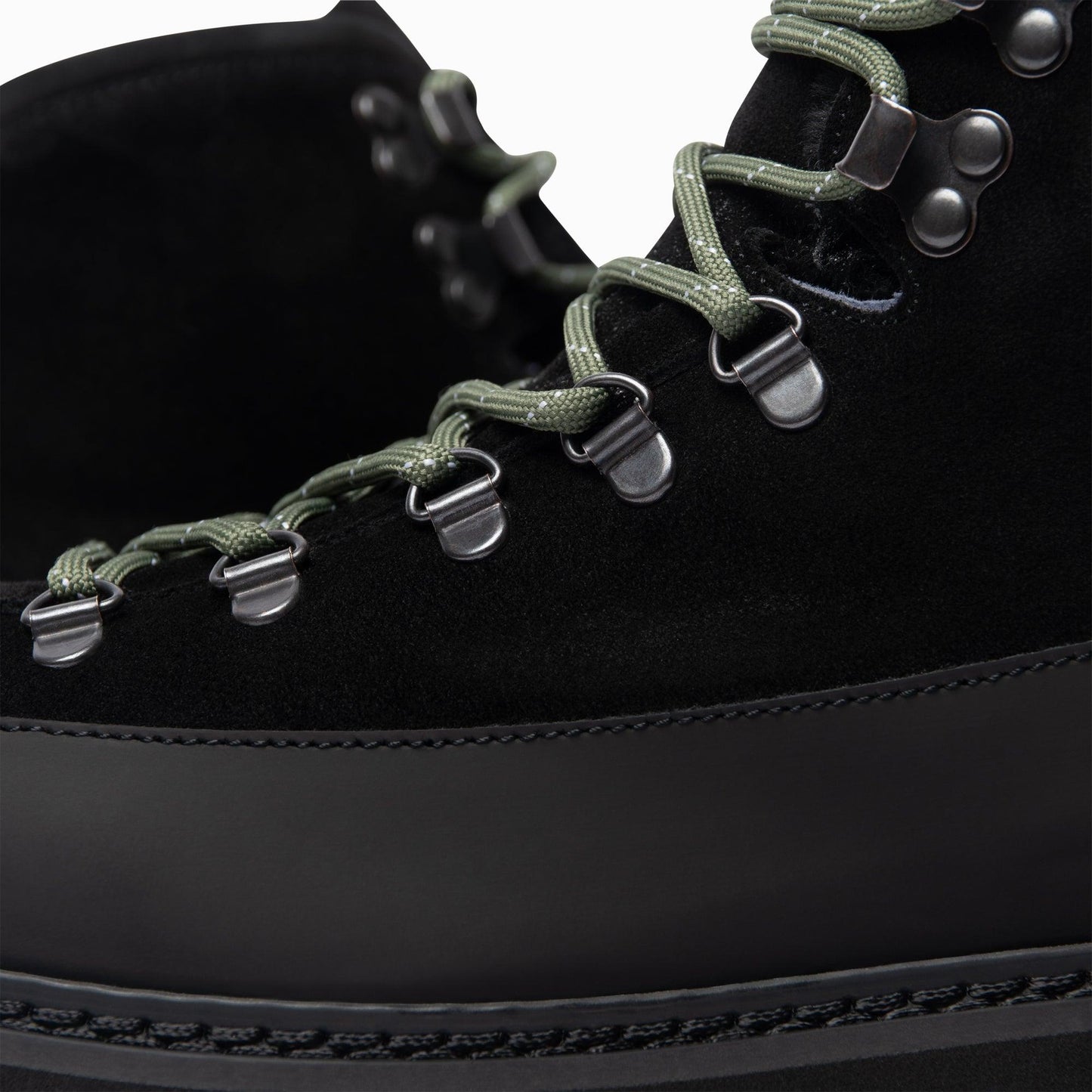 MONO Hiking Core Cap Boots - Black Suede - No Generation