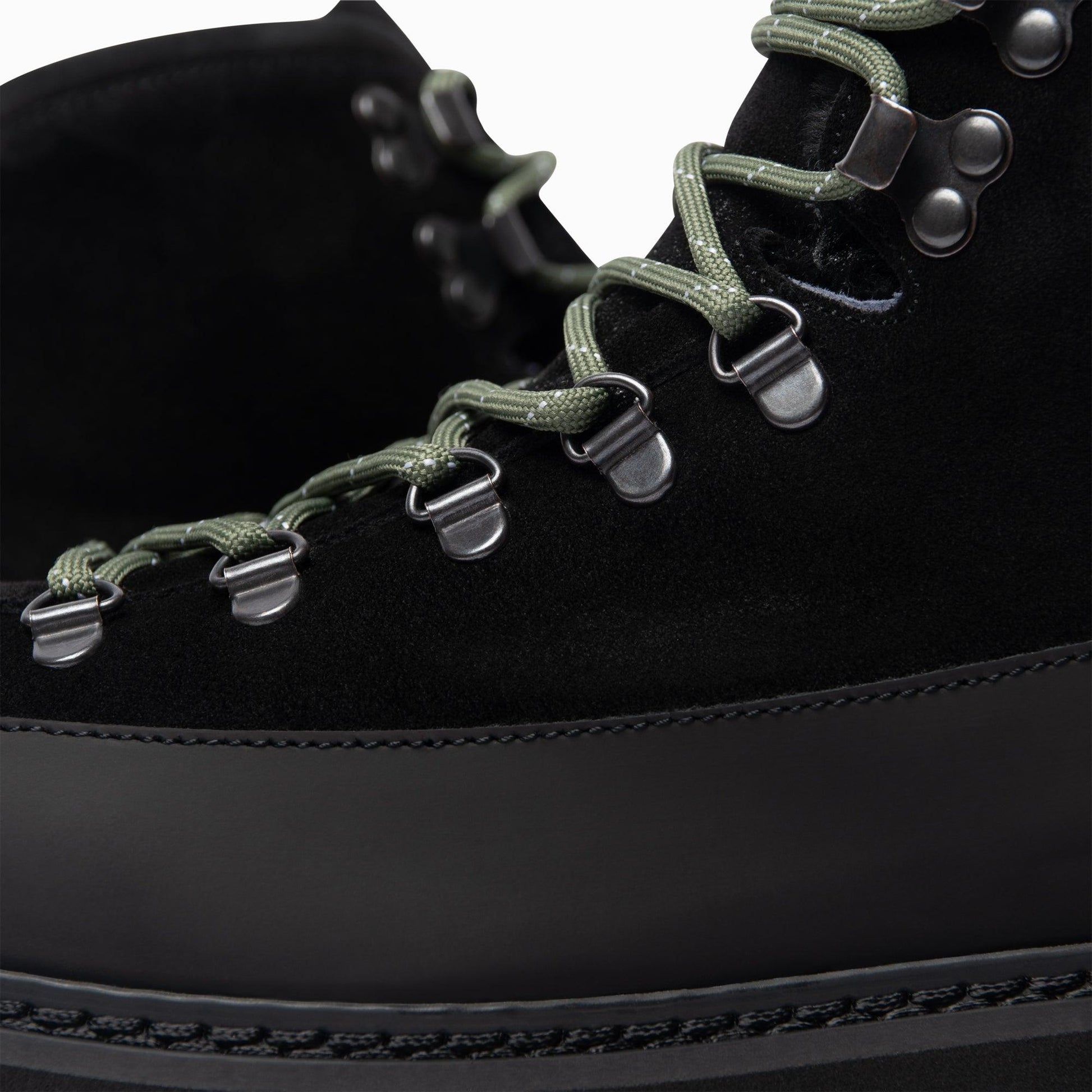 MONO Hiking Core Cap Boots - Black Suede - No Generation