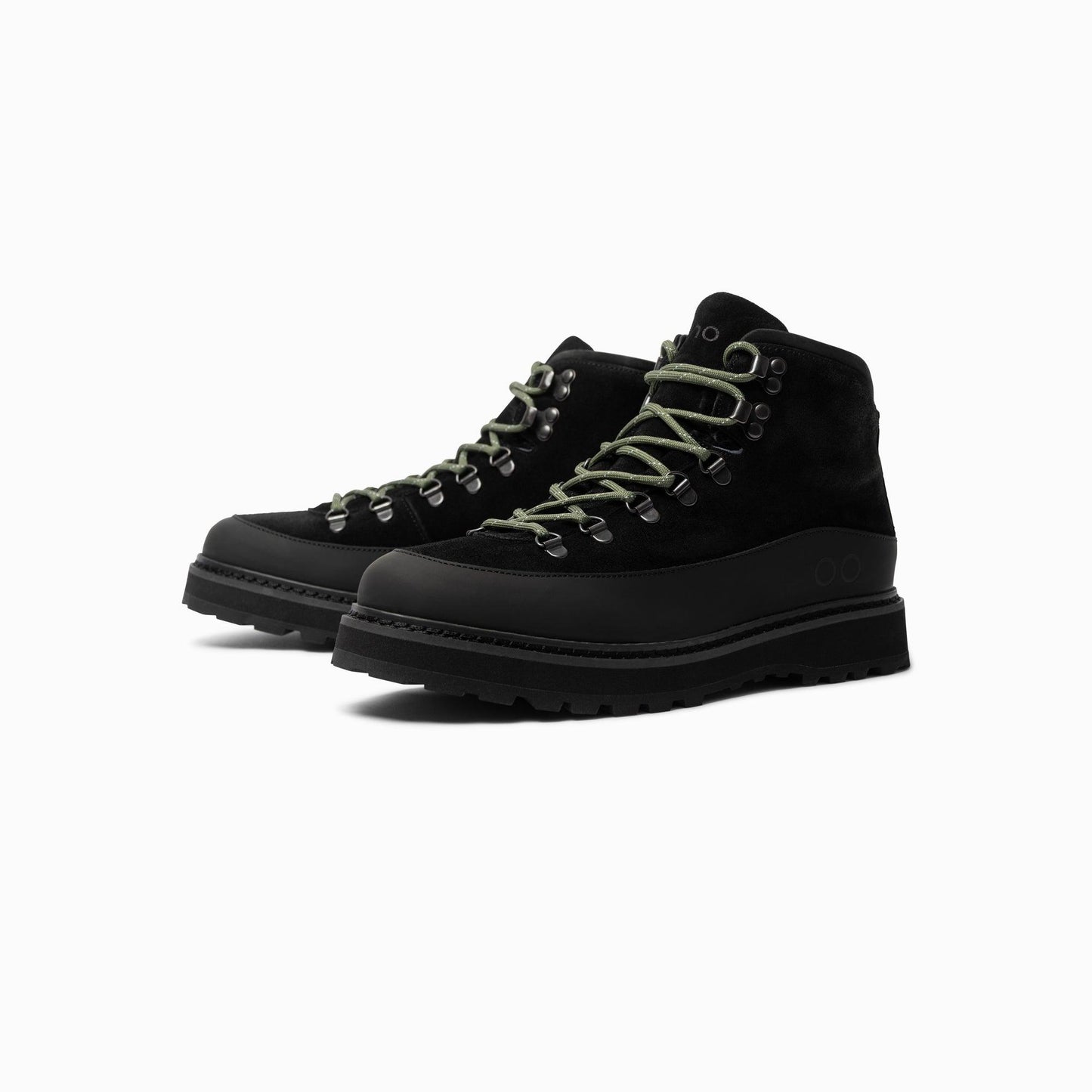 MONO Hiking Core Cap Boots - Black Suede - No Generation