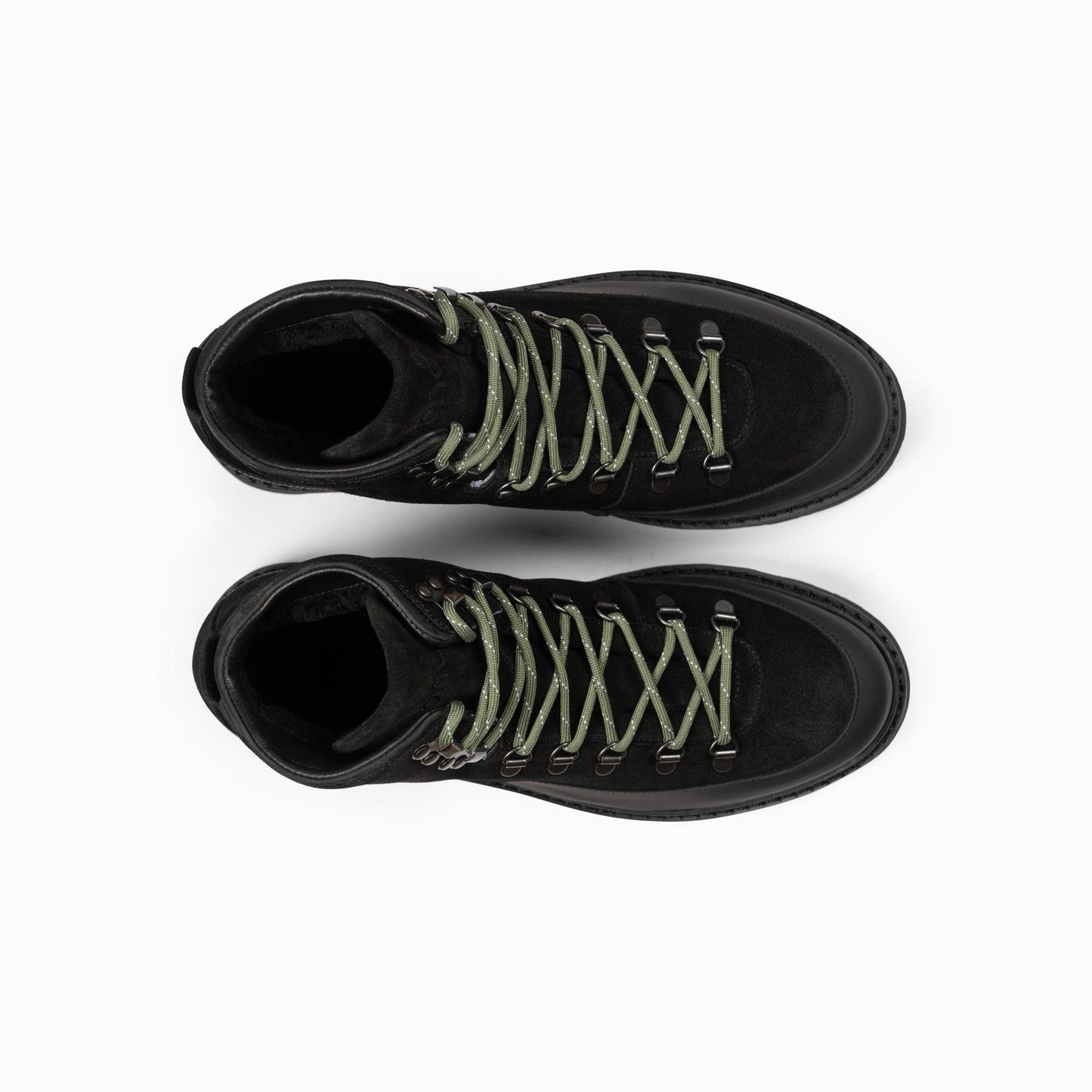 MONO Hiking Core Cap Boots - Black Suede - No Generation