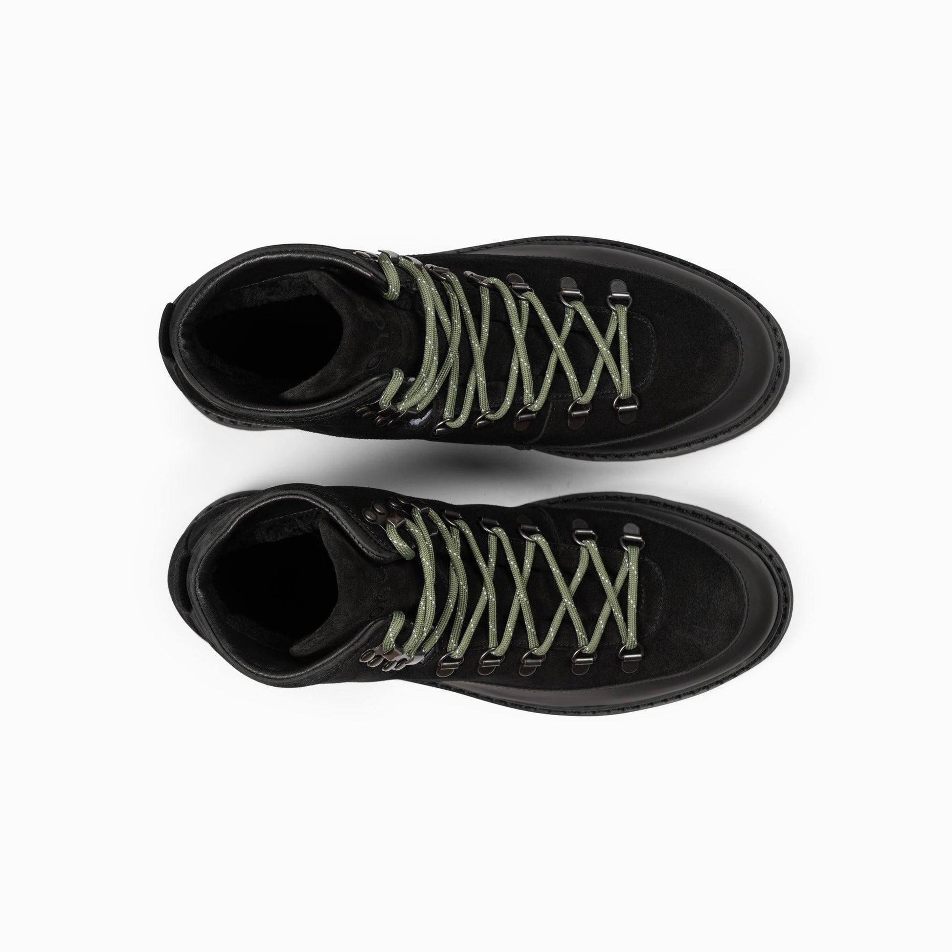 MONO Hiking Core Cap Boots - Black Suede - No Generation